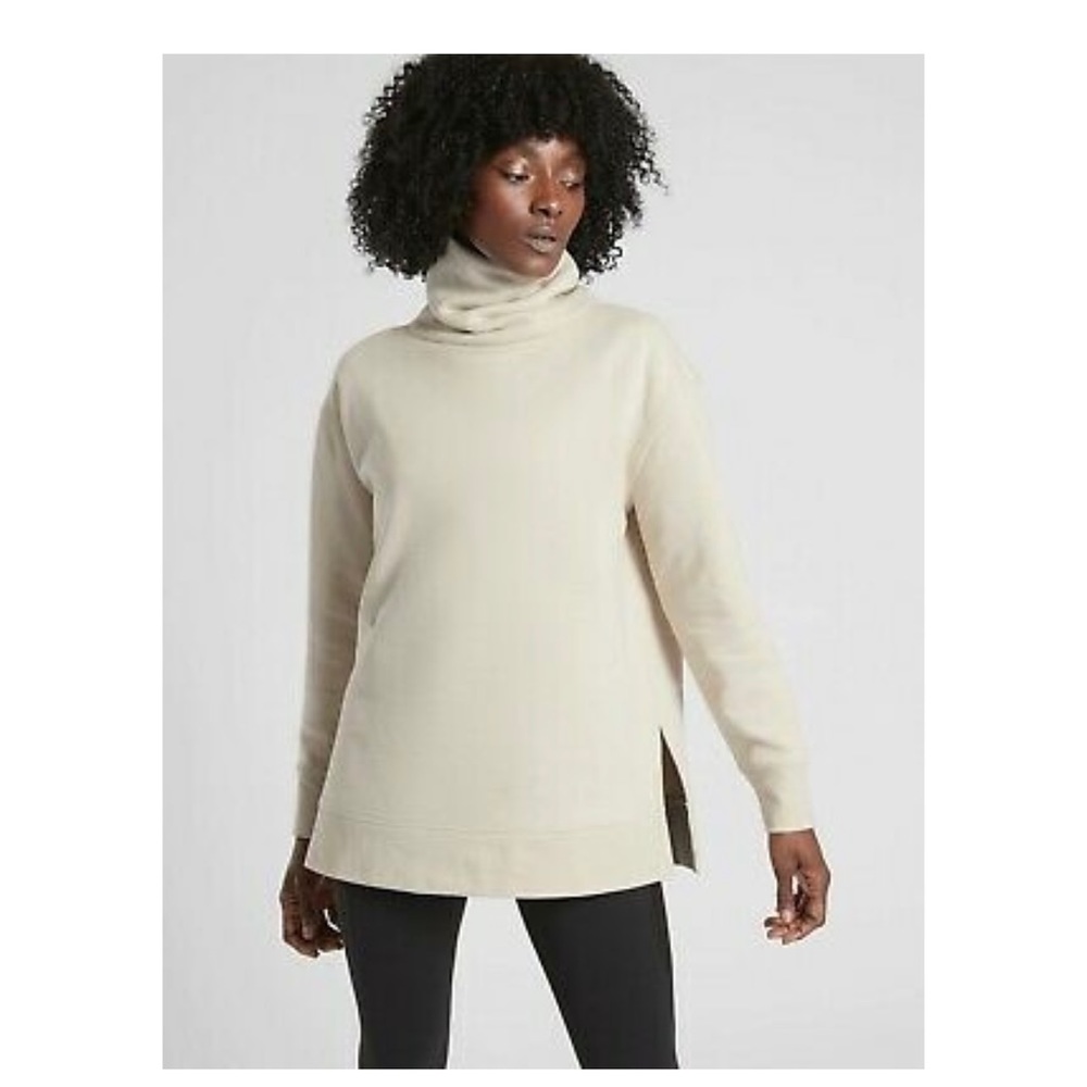 Athleta 24/7 Funnel Neck sweatshirt